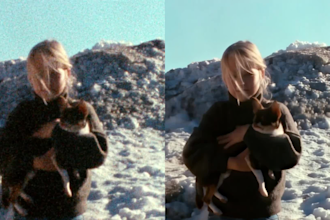 do old vhs family video restoration with advance ai tool