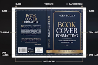 format your book cover for KDP and ingram