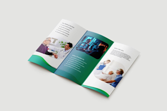 design a professional and print ready business brochure