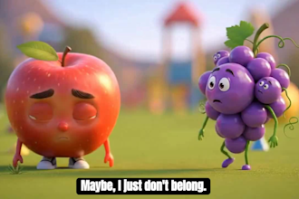 create ai talking fruits animation for kids ai fruit characters video for tiktok