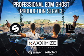 be your professional edm ghost producer in any style