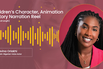 narrate your childrens storybook or audiobook with warmth and character