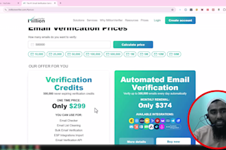 millionverifier bulk email validation, email list cleaning