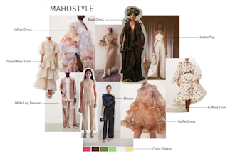 create a fashion moodboard and trend research for your brand