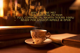 be your professional ghostwriter with your low budget