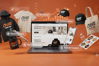 fourthwall website redesign fourthwall store print on demand website development