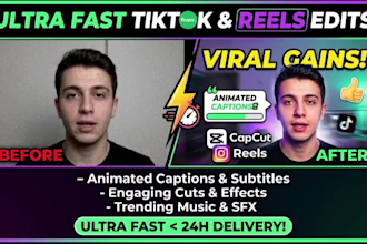 create viral tiktok and shorts