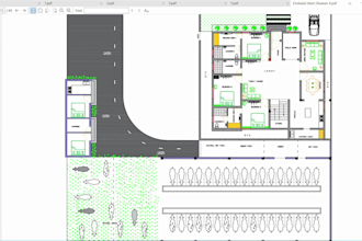 design floor plans, interior 2d and 3d and vastu guidance