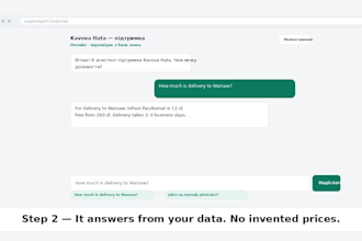 build an ai customer support agent trained on your business