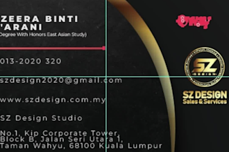 professional business card design