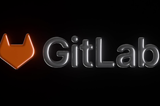 design 3d chrome logo or text with animation