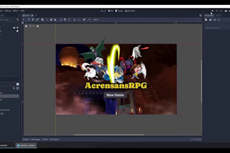 do 3d or 2d godot game development, develop godot game prototype for mobile, pc