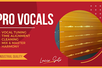 professionally tune and mix your vocals