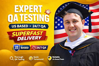 test and QA your website or app for bugs and usability