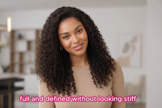 create realistic ai ugc video ads for wigs, haircare,  beauty