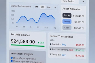 develop investment app, wealth management app, fintech app, or crowdfunding app