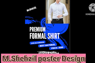 design professional CV resume and poster on canva