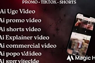 create ai ugc promotional video faceless product ad video animation