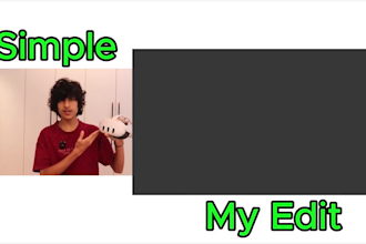 edit your simple video into a professional video