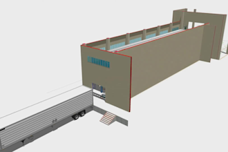 create 3d warehouse automation asrs agv amr and conveyor animation