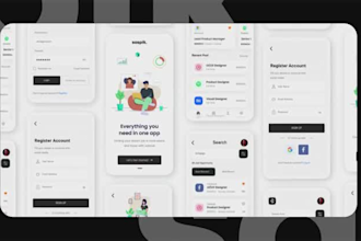 create fintech app promo trading app demo and banking app explainer