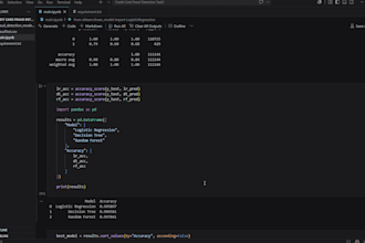 build machine learning prediction and classification models