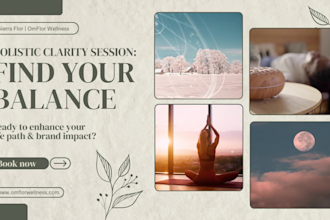 provide holistic clarity sessions for life or brand direction