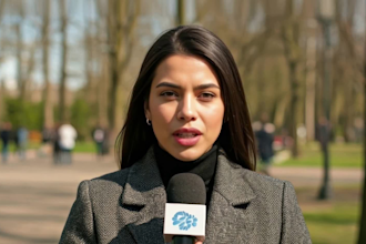 record an authentic TV news anchor and breaking news voice over
