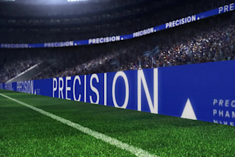 create arena, stadium led screen, billboard animation or TV commercial video ad