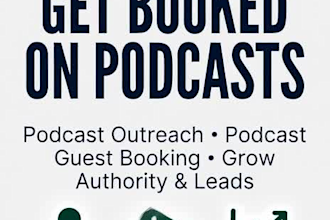 do podcast outreach and book you on targeted podcasts for authors