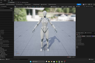 do character rigging and character setup in unreal engine