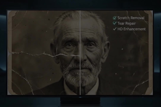 repair, colorize and enhance old photos in 24 hours delivery