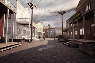 build an open landscape and terrain  in unreal engine 5
