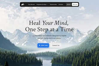 build wix retreat website, wix yoga and fitness health website, wix landing page