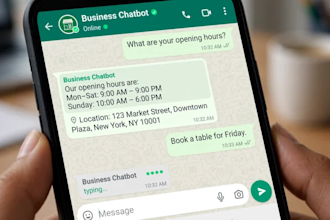 build a whatsapp chatbot for your business