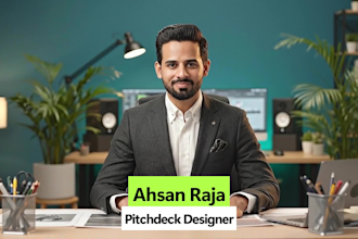 design an investor pitch deck for your startup