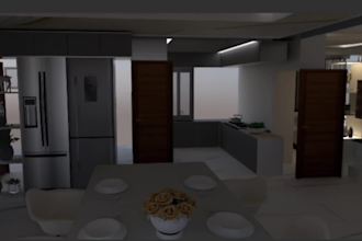create photorealistic 3d interior rendering