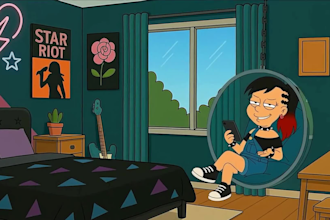 create 2d or 3d animated series for youtube and web shows