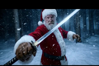create custom ai christmas video ads and commercial video merry christmas