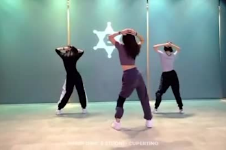 create an amazing dance tiktok dance afrobeat shuffle and music dance video