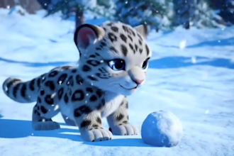 create cute animal animation, cartoon mascots, rigging for kids