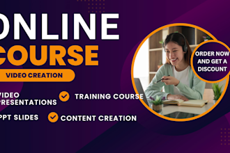 write cybersecurity course training manual workbook video course tella ppt slide