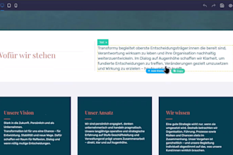design and create a professional responsive website in zoho sites and commerce