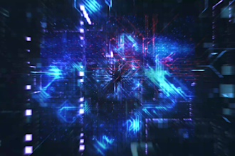 create a cinematic gaming logo animation