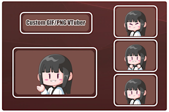 make a chibi character into a pngtuber or giftuber for veadotube mini