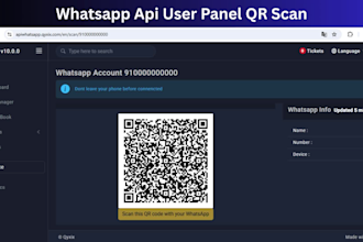 whatsapp API admin portal, setup, support, source code