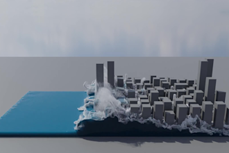 3d water simulation 3d liquid animation 3d fluid animation cgi animation 3ds max