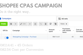 setup shopee cpas campaign