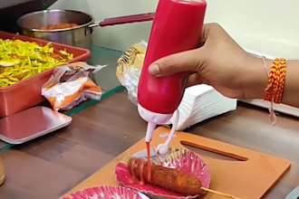 create indian street food videos for you