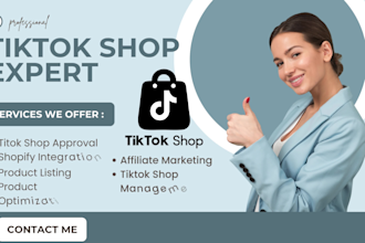 boost shopify sales tiktok shop dropshipping ecommerce marketing website